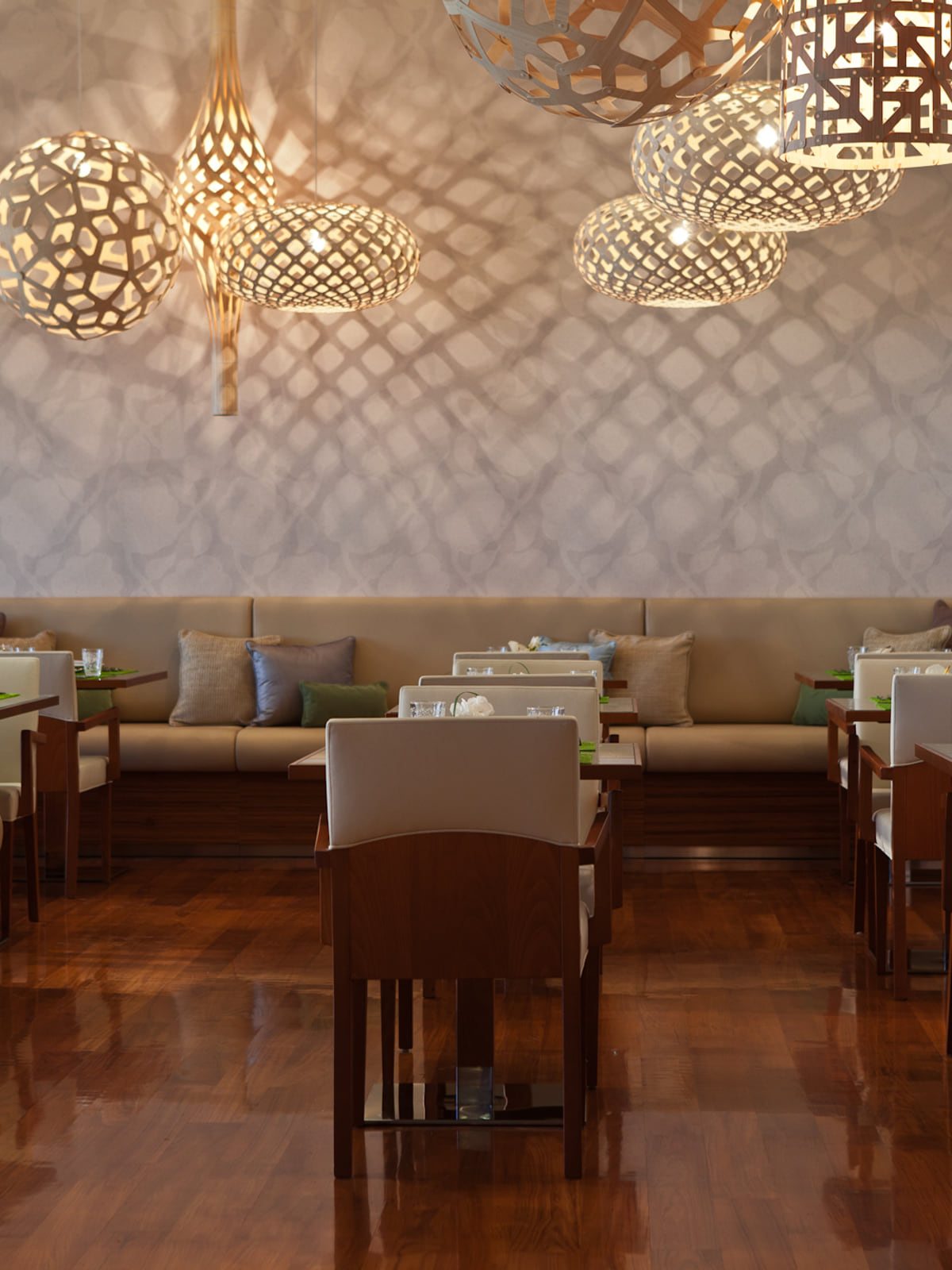 La salle du restaurant Al Bustan