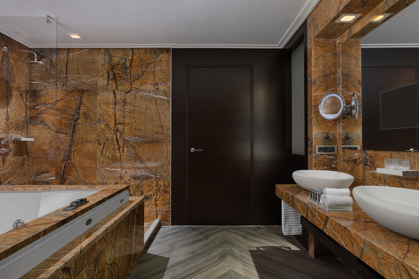 Salle de bains de la suite Présidentielle